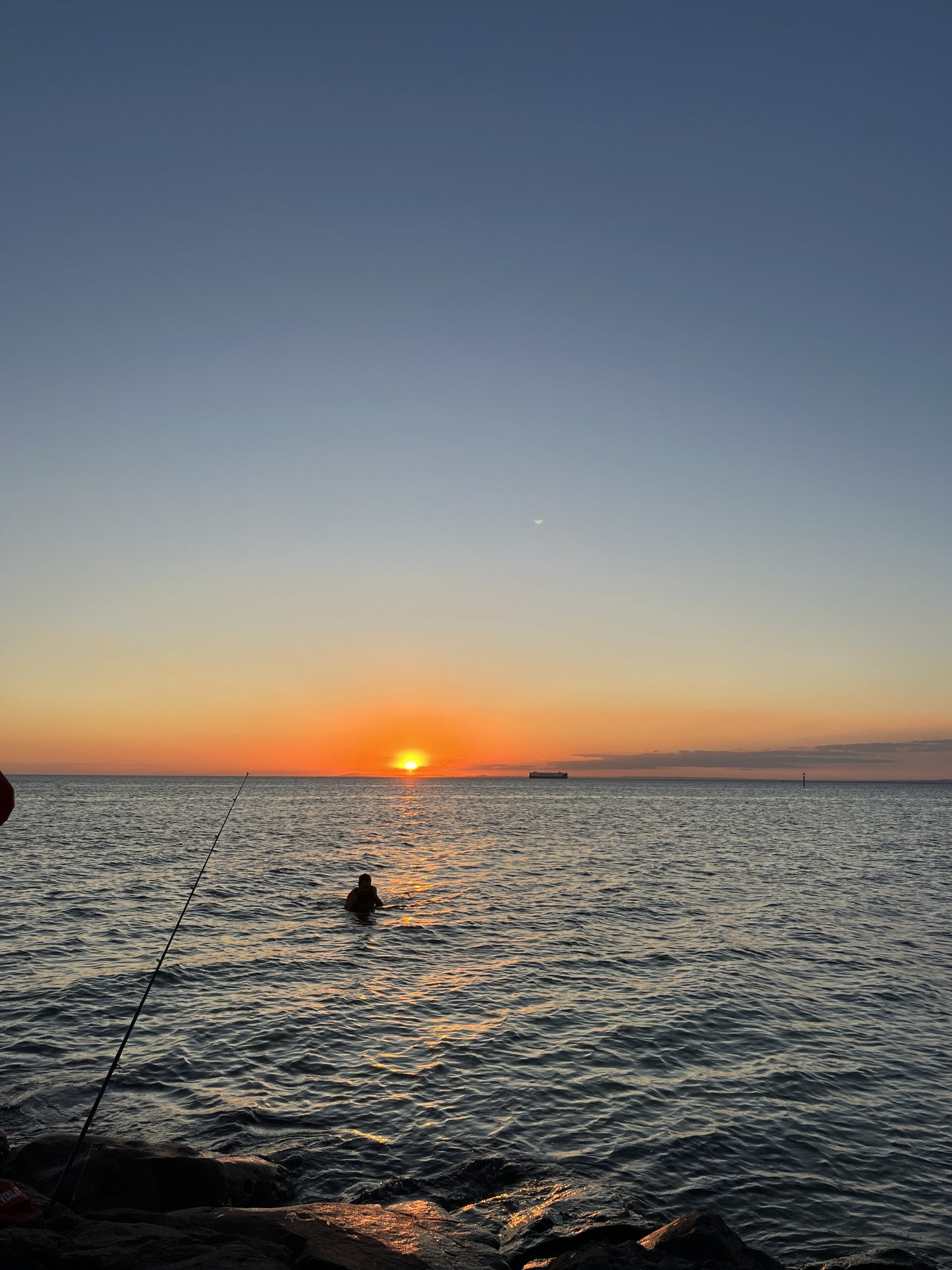 Paint by numbers made from travel photo – sunset landscape canvas painting