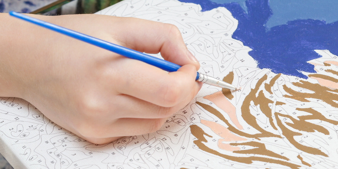 custom paint by numbers kit