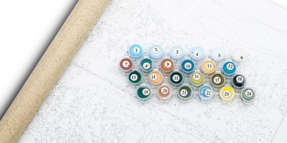 personalised paint by numbers