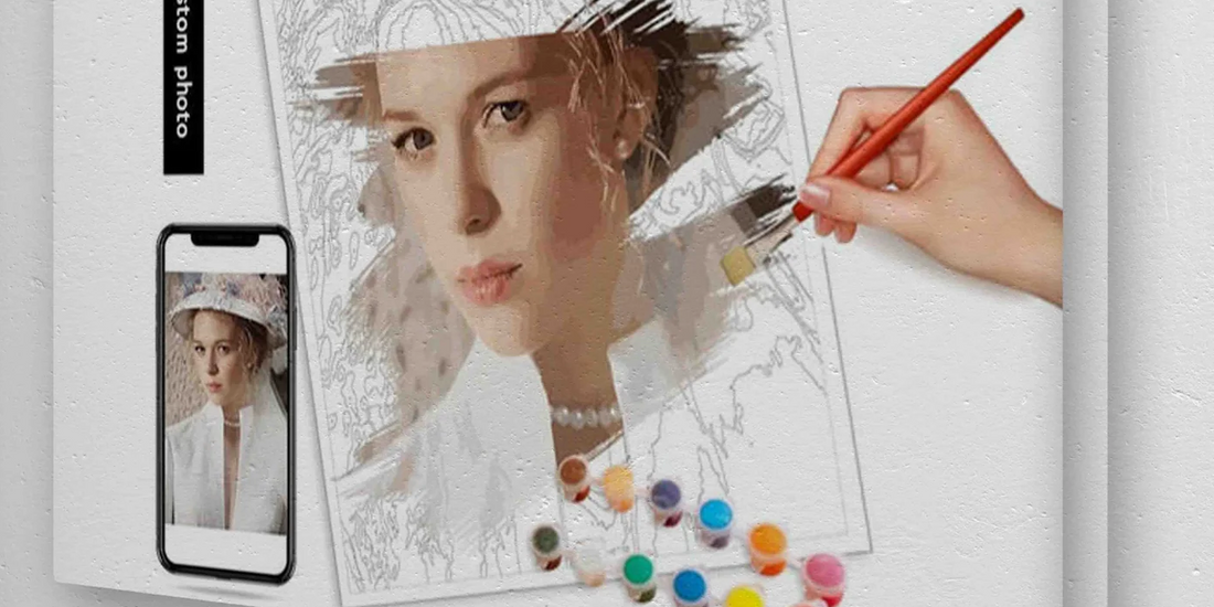 custom paint by numbers from photo