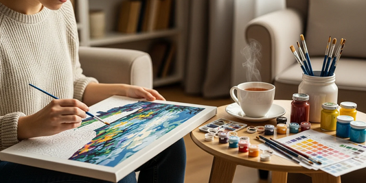 custom paint by numbers from photo