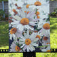 Custom paint by numbers – daisy flower canvas example – hand painted art from photo